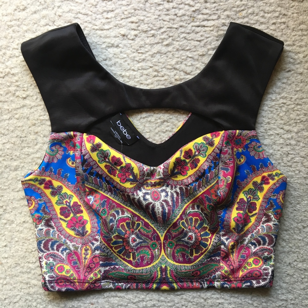 BEBE Cropped Top